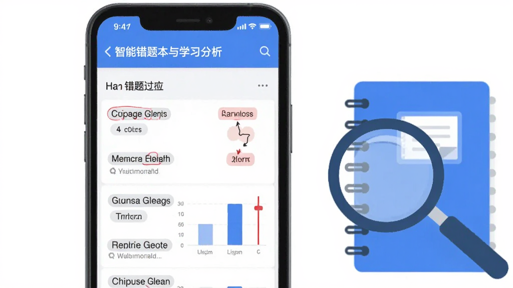 �Կ��������ܴ��Ȿ��ѧϰ�������棬�ֻ���Ļ��ʾ�����б��ͺ�ɫ��ǵı���֪ʶ��ͼ�����Ա��зŴ󾵺ͱʼǱ�Ԫ�أ�����ƽ����������ɫ��ϸ�����������ʸɾ��޶���Ԫ��