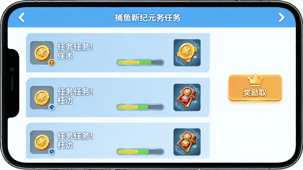 �����¼�Ԫ���������棬�������ֻ���Ļ����ʾ�������б��ͽ�����ȡ��ť��������������Ŀ���������������Ű���������������Ҳ��ǽ���ͼ�꣬����������UI��ƣ�ϸ�ڰ������ͼ�ꡢ����������ȡ��ť�ĸ���״̬�����ʸɾ��޶���Ԫ��