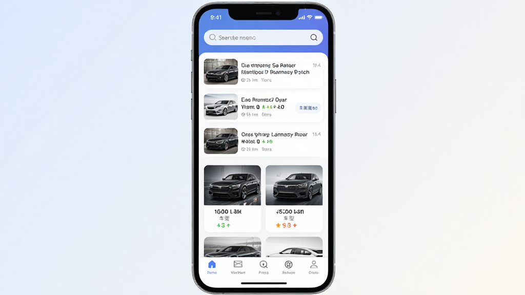 �޶���App������ȫòչʾ���ֻ���Ļ���У������Ǹɾ���ǳɫ���䣬��Ļ����ʾ������Ѷ�б��ͳ��ͱ��ۿ�Ƭ�����������������ײ������������ɼ����������ִ���Լ�������������޶���Ԫ��