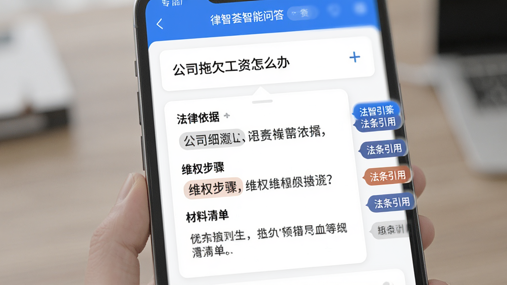 �����������ʴ���棬�ֻ���Ļ��ʾ�û����롰��˾��Ƿ������ô�족���·�������ϸ�ش�򣬰����������ݡ�άȨ���衢�����嵥�������Ҳ��з������ñ�ǩ������Ϊ��ɫ��Ƭʽ��ƣ������רҵ�����ʸɾ��޶���Ԫ��