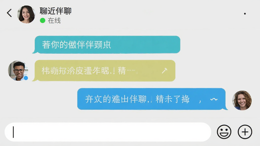 �������� ����Ի����棬�����������������죬�Ի������������У�������ǳ��ɫ��������ʾ�Է��ǳƺ�����״̬���ײ�������б���ͼӺ�ͼ�꣬���������ˬ���޹�棬��������