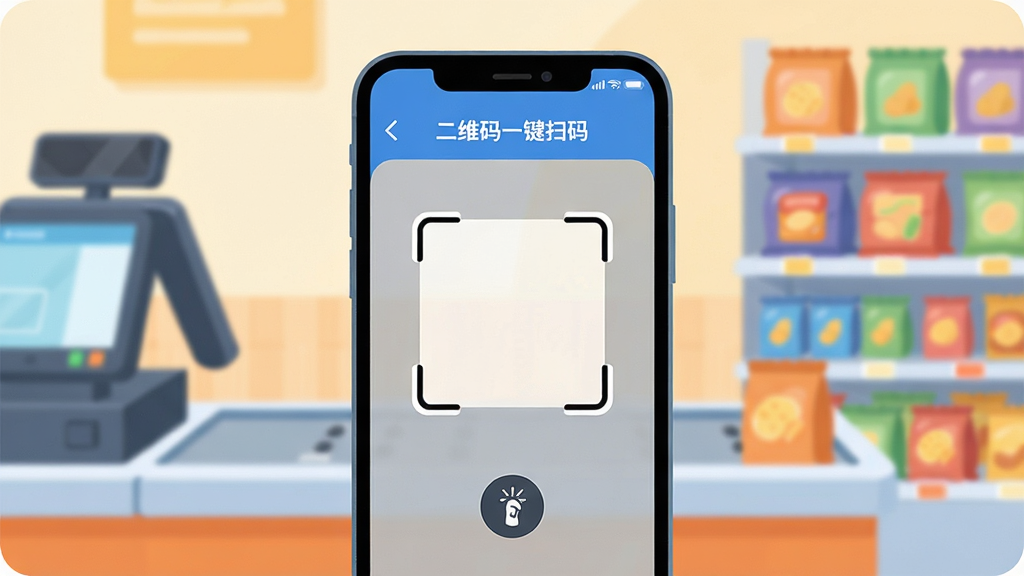 һ��չʾ�ֻ�ɨ�볡����ͼƬ������������һ�������ֻ�����Ļ��ʾ