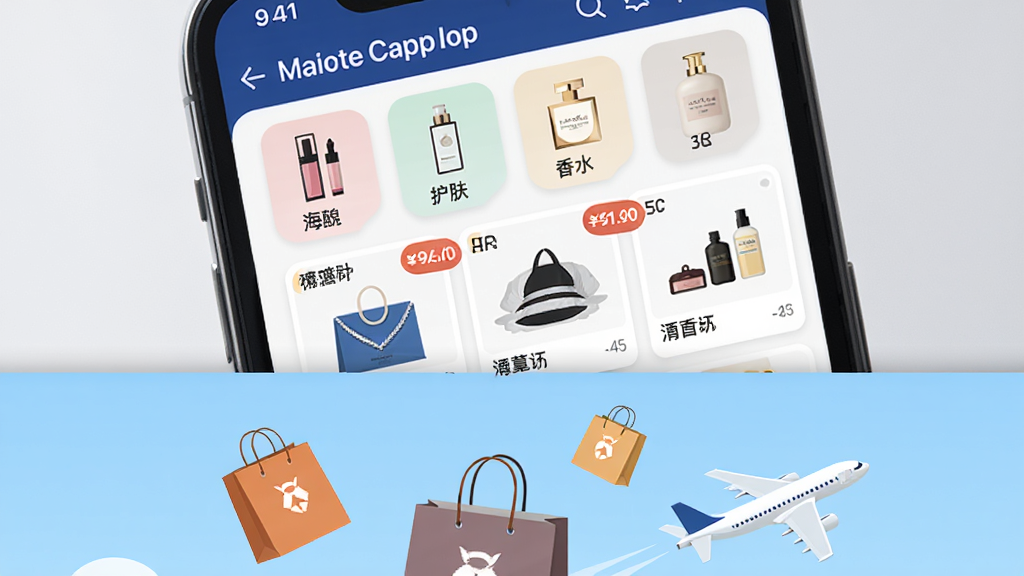 �����Ǻ�Ÿ��˰��App���ֻ�����չʾ�����ַ�Ϊ���������֣��ϰ벿�����ֻ���Ļ��д����Ļ����ʾ�š���Ÿ��˰�ꡱ����ҳ������ױ����������ˮ�ȷ���ͼ�����Ʒ�б����°벿���Ǽ���Ư������˰������ͷɻ�Ԫ�أ��Ű������죬������ִ���ƽ����ƣ�ϸ����ͻ����Ʒ��Ƭ�ͼ۸��ǩ�����ʸɾ����壬�޶���Ԫ��