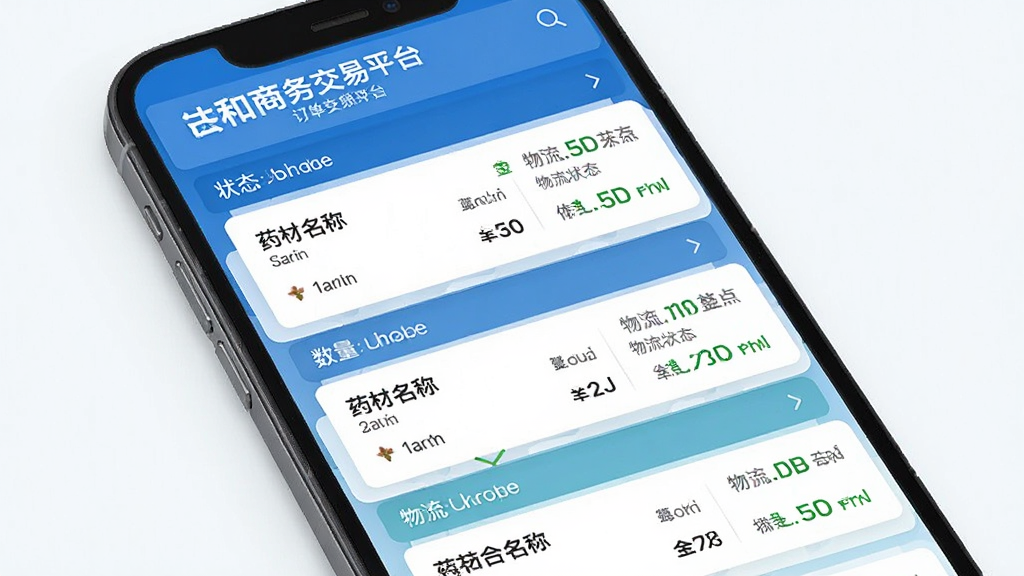 ����ҩҵ������������ƽ̨�����������棬����չʾ�ֻ���Ļ�ڶ����б���״̬���࣬ÿ��������Ƭ��ʾҩ�����ơ���������������״̬�����������ˬ��������ɫ�����ֱ�ǩ��ȷ�����ʸɾ��޶���Ԫ��
