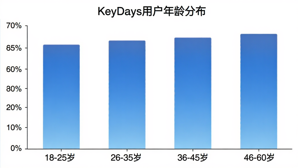 һ��չʾKeyDays�û�����ֲ�����״ͼ������Ϊ�����