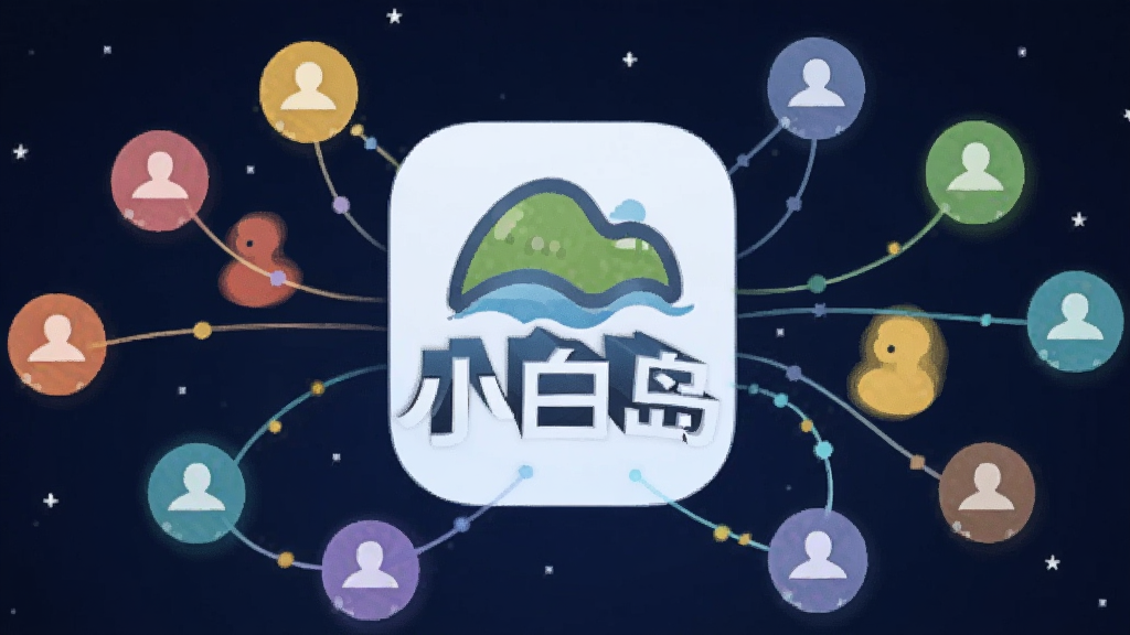 һ�ű�ƽ�����Ĳ廭�����������ǡ�С�׵�����Logoͼ�꣬��Χ���������಻ͬ��ɫ��СԲ������û���Բ��֮���з������������������������ɫ�ǿգ����Ƽ�������ܰ�в��棬ϸ���������������ʸɾ����޶���Ԫ��