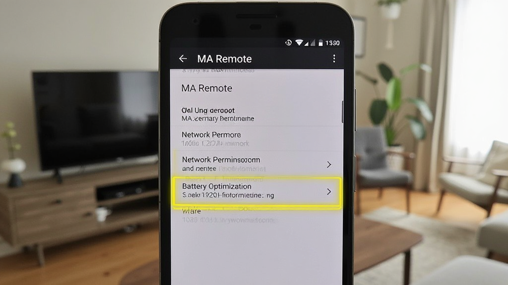 һ����׿�ֻ���ʾ MA Remote �����ý��棬����������Ȩ�޺͵���Ż���ص�ѡ�������ע�������Ǽ��ľӼһ��������дʵ�������������޶���Ԫ��