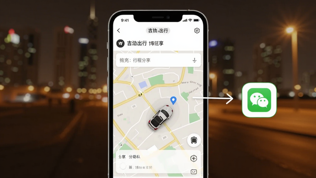 һ��չʾ��������С�App�г̷������ܵĽ����ͼ���������ֻ���Ļ��ʾ��ͼ�ͳ���λ�ã��Ա���һ��������ťָ��΢��ͼ�꣬������ҹ���ĳ��еƹ⣬�����ܰ��ȫ����������