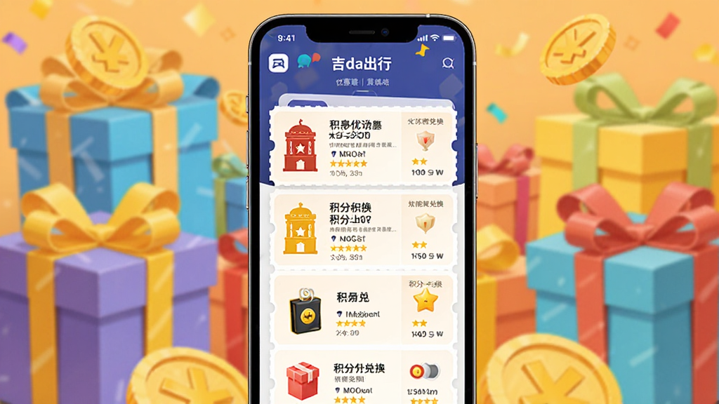 һ��չʾ��������С�App�Ż�ȯ�ͻ����̳ǵĽ���ͼ���������ֻ���Ļ��ʾ�����Ż�ȯ�ͻ��ֶһ�ѡ������ǲ�ɫ����кͽ��Ԫ�أ�������ϲ�죬���ʸɾ��޶���Ԫ��