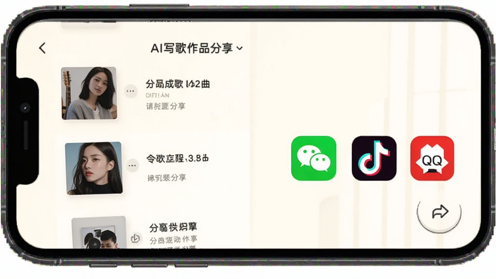 AIд��һ������ ��Ʒ�������棬�ֻ���Ļ��ʾ�����б��ͷ�����ť����ť�Ա���΢�š�������QQ��ͼ�꣬���汳���ǵ��ŵ��װ�ɫ���������������ֱ�ǩ��ȷ������ִ���ƽ�����ʸɾ����޶���Ԫ��