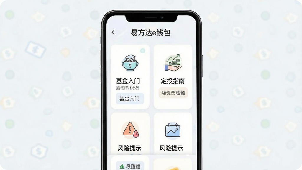һ���ֻ�����չʾ���׷���eǮ��������֪ʶ���Ĳ�ͼ��ҳ�����ж���ͼ�Ŀ�Ƭ�������硰�������š�����Ͷָ�ϡ���������ʾ���ȣ����Լ���ͼ���ǳɫ�����������������׶����Ű����������ʸɾ����޶���Ԫ��