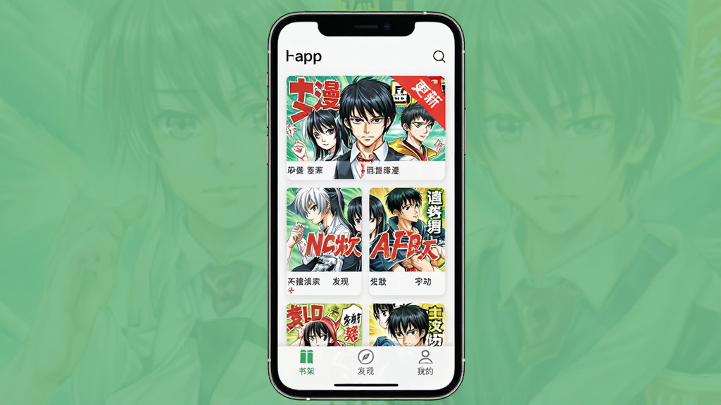 һ���ֻ���Ļչʾ����APP����ܽ��棬����������Ŷ౾�������棬����һ���������Ͻ��к�ɫ�ġ����¡��Ǳ꣬�ײ��������С���ܡ������֡����ҵġ�ͼ�꣬���������£��Ű����򣬸��廭�ʣ��ɾ�����