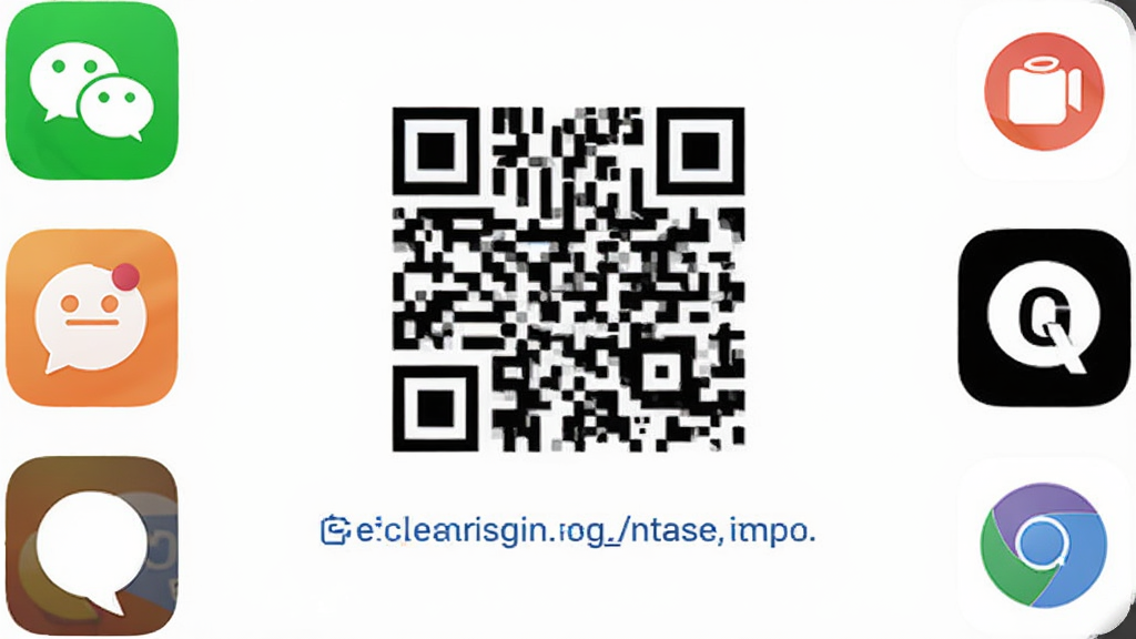 ��չ���ķ������棬��Ļ������һ����ά���һ�����ӣ���Χ������΢�š�����Ȧ��QQ����������罻������ͼ�꣬�����Ǽ��İ�ɫ������ƽ����ϸ��Բ�󣬻��ʸɾ��޶���Ԫ�ء�