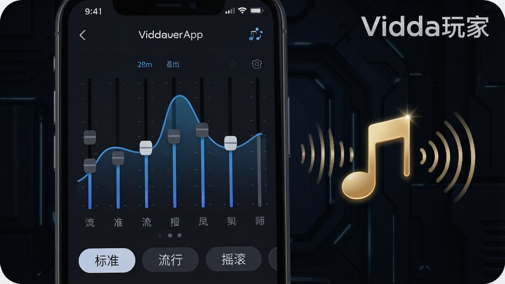 һ��չʾVidda���App��Ч���ڽ����ͼƬ�������������ֻ���Ļ��д����Ļ��ʾһ�����ж��Ƶ�λ���ľ��������棬������ָߵ���������ߣ������·���