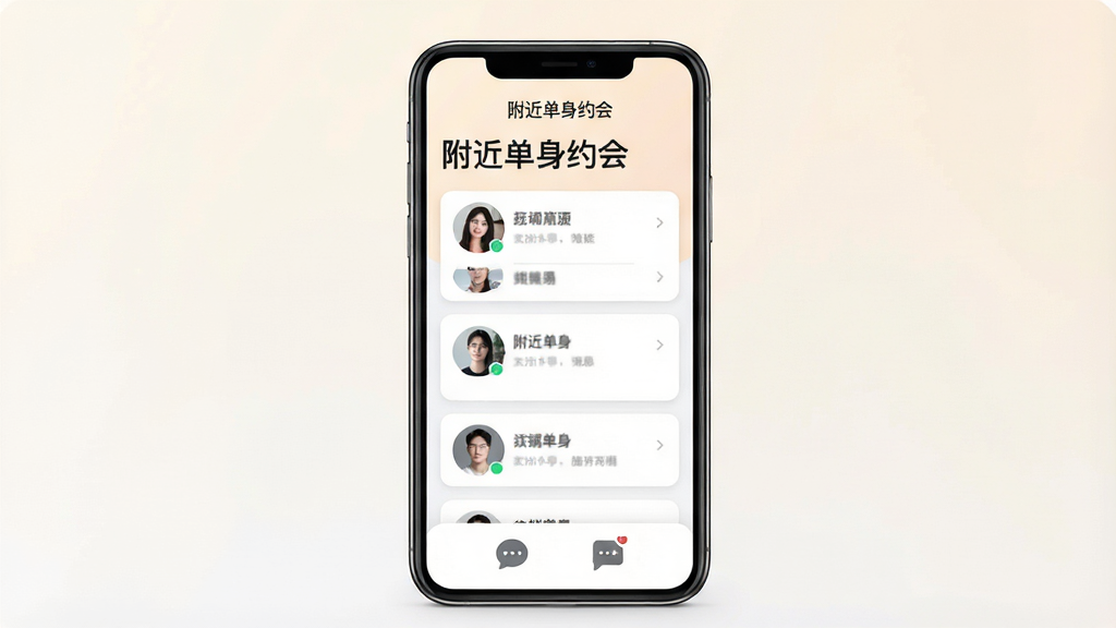 һ���ֻ���Ļչʾ���棬�ֻ����з��ã���Ļ����ʾ����������Լ�ᡱӦ����ҳ�棬�����С���������Լ�ᡱ���ֱ�ʶ���м����û�ͷ��Ƭ�б����ײ����������Ϣͼ�꣬����Ϊǳɫ���䣬����ִ���࣬ϸ�����������ʸɾ��޶���Ԫ��