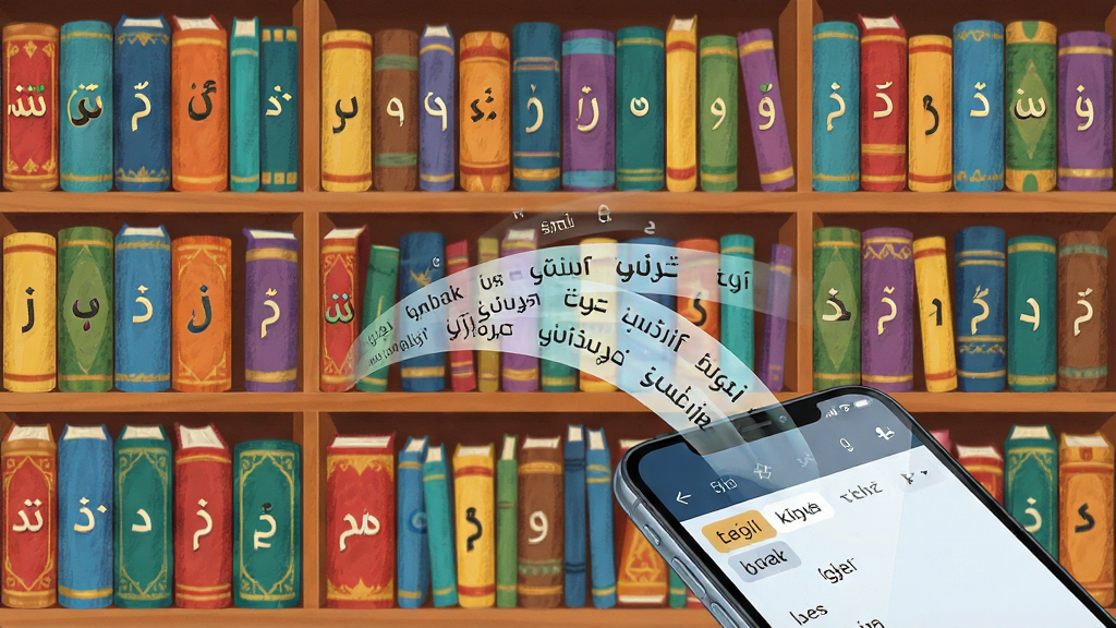 һ��չʾKaymakά�����뷨�����ʿ��ͼƬ��������һ���޴��������ܣ�����ϰ�����д��ά����ĸ�Ĳ�ɫ�鼮���鼮�������롣ǰ����һ���ֻ���Ļ����Ļ����ʾ�����뷨�ĺ�ѡ�ʽ��棬��ѡ������ˮһ��������з�����Ļ���Ű������ռ�ݱ������ֻ������½ǡ�����Ǳ�ƽ���廭�磬ɫ�ʷḻ������ϸ�����鼹��ϸ΢���������ֻ���Ļ�в����ʸС����ʸ��壬�ɾ����޶���Ԫ�ء�