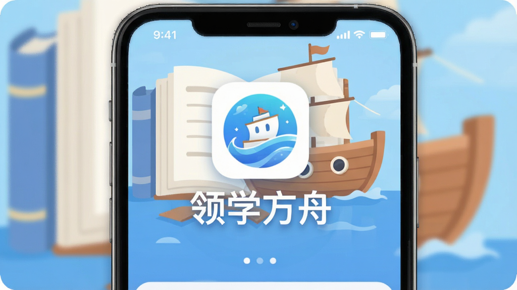 һ��չʾ����ѧ���ۡ�App���Ľ�����ֻ���Ļ��ͼ������������App��Logo�����ơ���ѧ���ۡ��������Ǽ����鱾�ͷ���Ԫ���ںϵĲ廭�������ͻ�������־��У��Ű�����������ִ���ƽ����ϸ��Բ�󣬻��ʸɾ����޶���Ԫ��