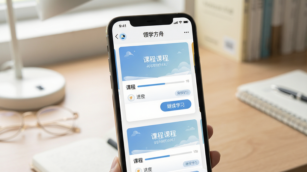 һ��չʾ����ѧ���ۡ�App�γ�ѧϰ������ֻ���ͼ����������һ���ſγ̿�Ƭ�����н������͡�����ѧϰ����ť����������͵���������������ͻ�����������룬�Ű����򣬷�����¼�Լ��ϸ�����������ʸɾ����޶���Ԫ��
