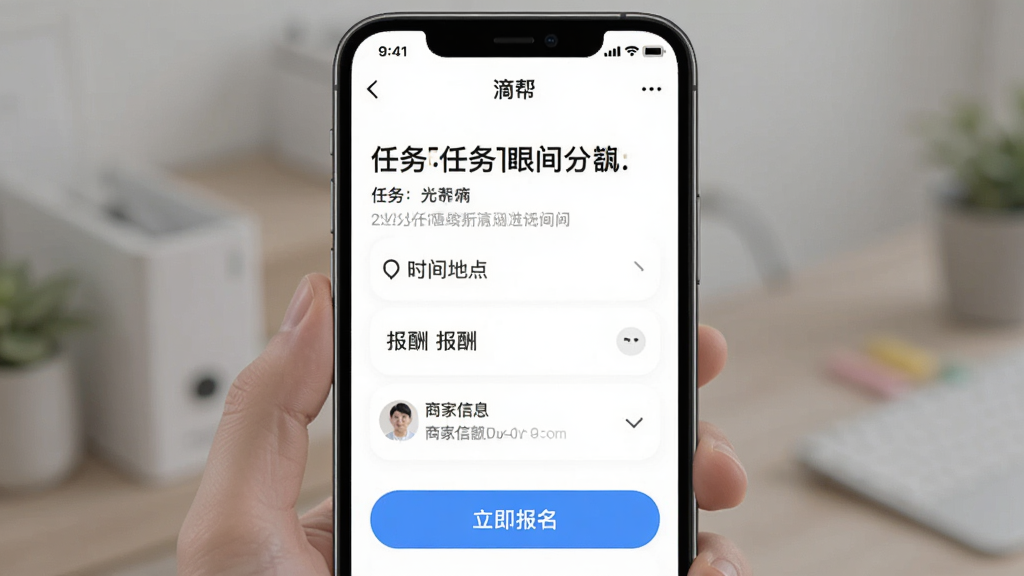 �ֻ���Ļ��ʾ���ΰApp����������ҳ�棬ҳ������������⡢ʱ��ص㡢������̼���Ϣ���·��ǡ�������������ť������ɾ����ص���Ϣͻ���������