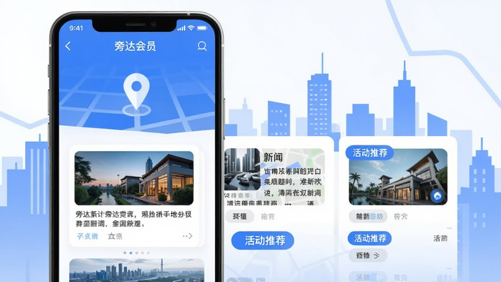 �ֻ�����չʾ���Դ��Ա��App�ı�����Ѷҳ�棬�������е�ͼ��λͼ�ꡢ���ſ�Ƭ�ͻ�Ƽ���ǩ�������ǳ��м�Ӱ������ִ���Լ����ɫ��Ϊ��ɫ�Ͱ�ɫ���������������ʸɾ���