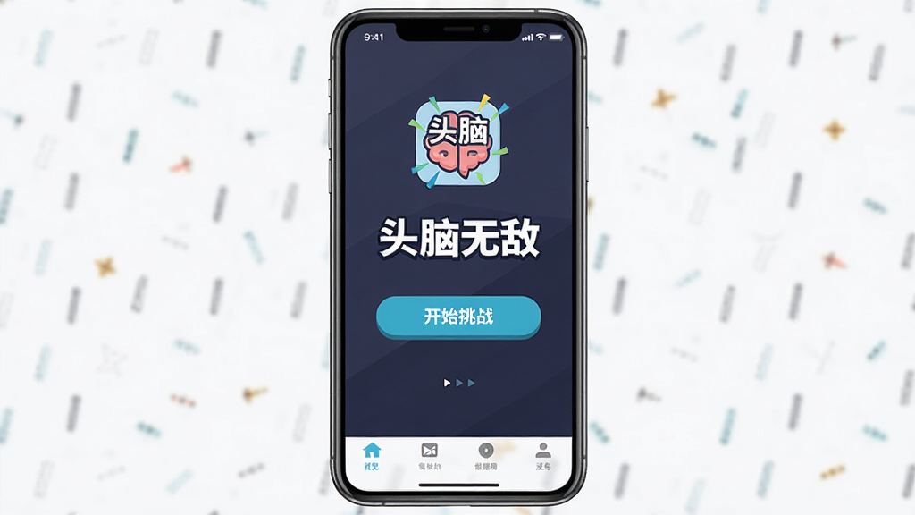 һ��չʾͷ���޵�App�������ͼƬ���������ֻ���Ļ����ʾͷ���޵е�����ҳ�棬���־��У��Ű��࣬����ִ���ƽ��ϸ�ڰ�������Logo���м俪ʼ��ս��ť���ײ��˵�����������Ҫ��