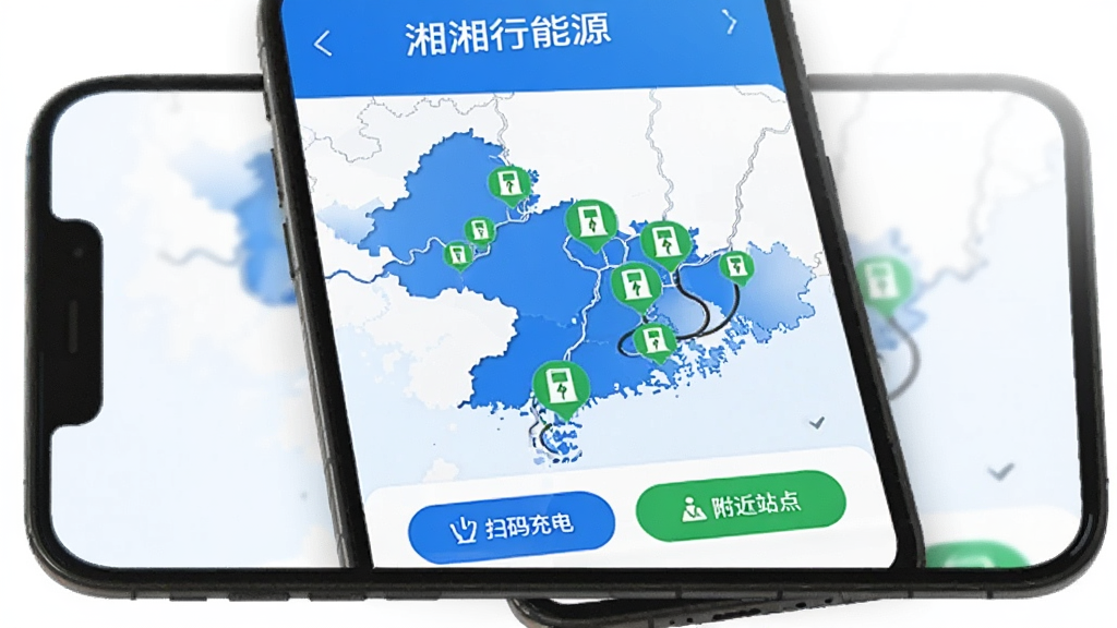 һ���ֻ���Ļ��д����Ļ�м���ʾ������ԴApp����ҳ���棬�����Ǻ��ϵ�ͼ����ͼ���ж����ɫ���׮ͼ�꣬����ײ���ɨ����͸���վ�㰴ť������ɫ����������Ϊ����������ִ��������������޶���Ԫ��