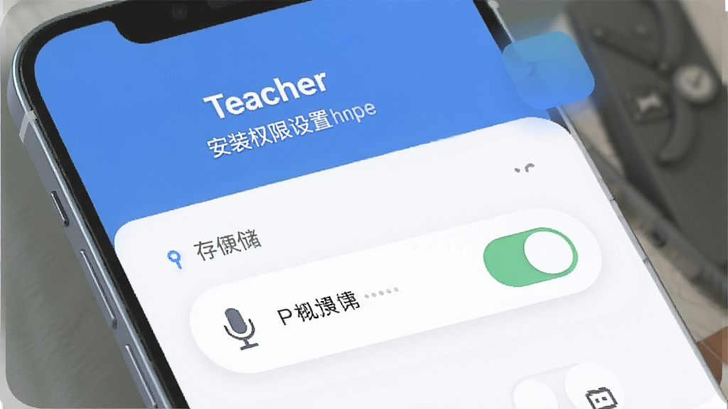 Our Teacher ��װȨ�����ý��棬չʾ�洢����˷�Ȩ�޿��أ�����Ϊ�ֻ���Ļ�������������Ű����������ִ���ƽ��ϸ��Բ�󣬻��ʸɾ��޶���Ԫ��