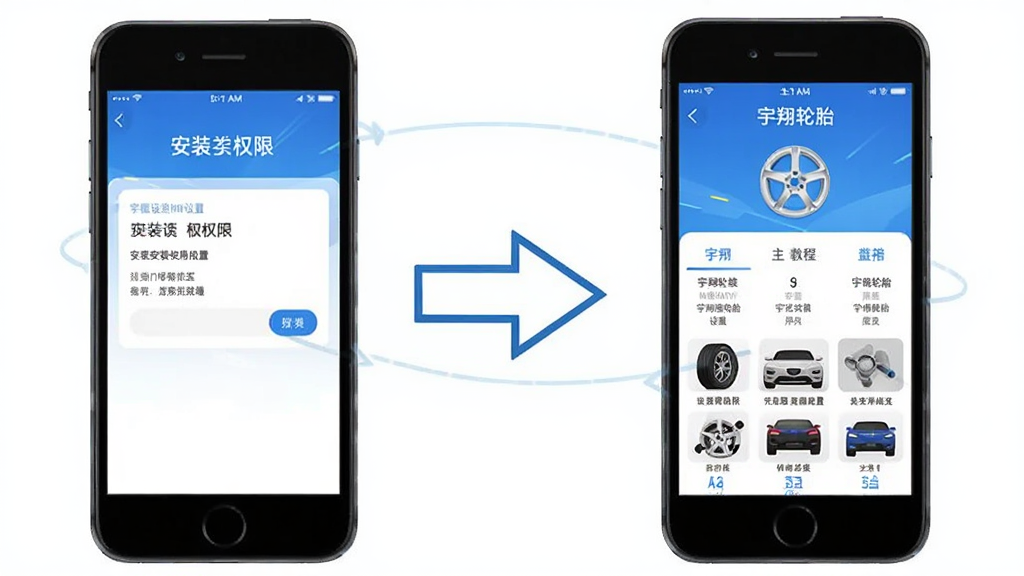������̥ʹ�ý̳�ʾ��ͼ���ֻ���Ļ��ʾ��װȨ�����ý����App�����沢�У��м�ͷָʾ�������裬�����࣬������ɫ�������������޶���Ԫ��