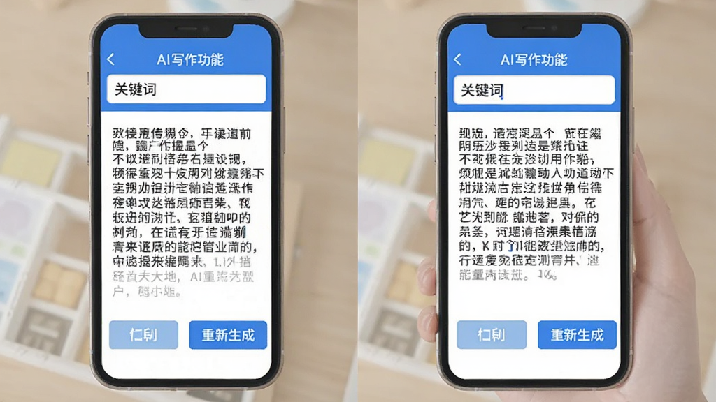 AI��� AIд�����ܽ��� �ֻ���Ļչʾ �������д�Źؼ��� �·����ɴ������ �����и��ƺ��������ɰ�ť ��ɫ��ɫ�� ��ƽ����� ���ʸɾ� �޶���Ԫ��