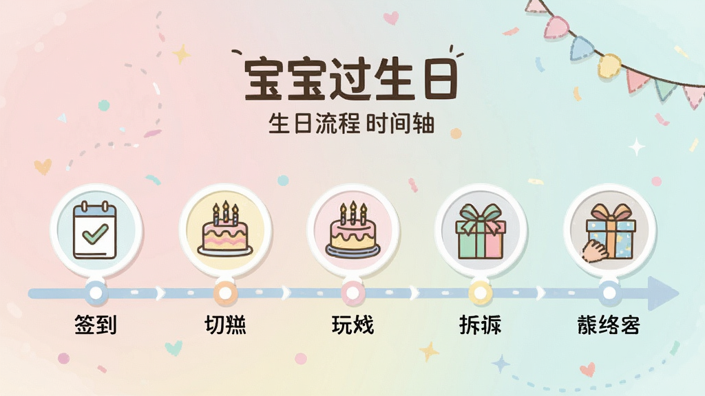 һ����Ϣͼ�����Ĳ廭������չʾ�����������ա�Ӧ���е���������ʱ������棬ʱ�����ϱ�ע��ǩ�����е��⡢����Ϸ��������Ȼ���ͼ�꣬��������͵�������ɫϵ�������Ű����࣬��������