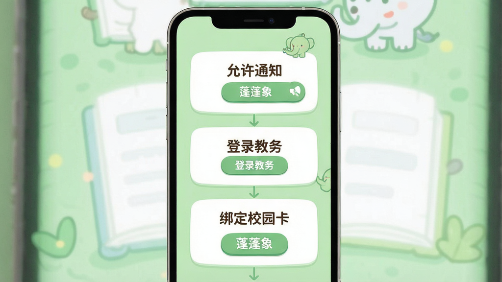 һ��������App������������Ľ�ͼ���ͼ�������������ֻ���Ļ����Ļ����ʾ���������������Ƭ����Ƭ�Ϸֱ�д�š�����֪ͨ������¼���񡱡���У԰��������������͵�ǳ��ɫ�����ֲ��ô�ֱ����ʽ�Ű棬���Ϊ�Ѻÿ�ͨ��ƽ����ϸ�ڰ�ťԲ�󣬻��ʸɾ��������޶���Ԫ�أ�ͼƬ������Ϊ��������