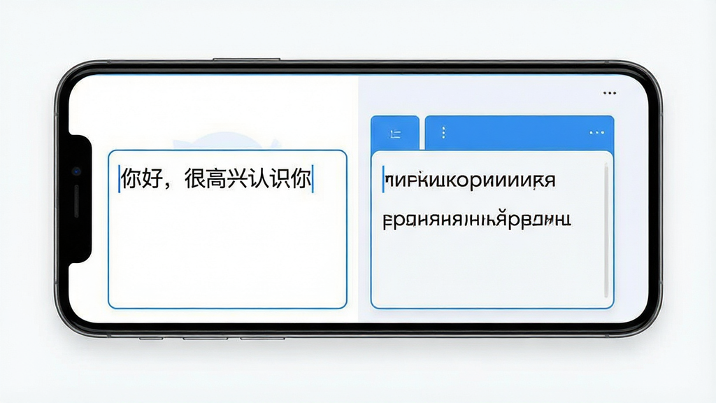 һ��չʾ���﷭��App�ı����빦�ܵ�ͼƬ��������һ���ֻ�����չʾ����Ļ�����������������д��