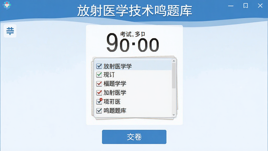 ����ҽѧ��������� ģ�⿼�Խ����ͼ��������ʾ