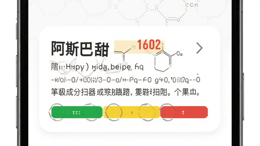 成分扫描器应用内的成分详情页面,展示