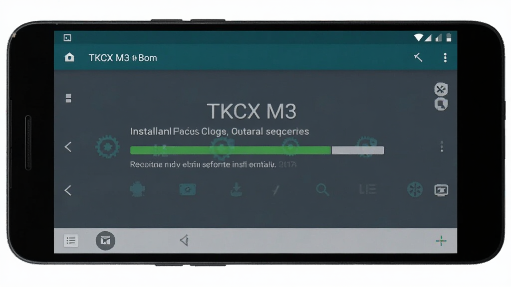 һ��չʾTKCX M3�ڰ�׿�ֻ��ϰ�װ���̵�ͼƬ���ֻ���Ļ��ʾ��װ�������������࣬����Ϊ��׿ϵͳ��װ���棬�����������޶���Ԫ��
