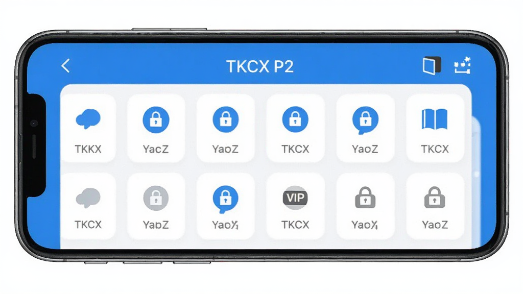 һ��չʾTKCX P2�޻�Աǽ���ܵ�ͼƬ�������������ֻ���ĻչʾTKCX P2Ӧ���ڹ���ҳ�棬���й���ͼ���Ϊ����״̬��û������ͼ���VIP��ʶ����������ˬ��࣬��ɫ������Ϊ�������ʸɾ������޶���Ԫ��