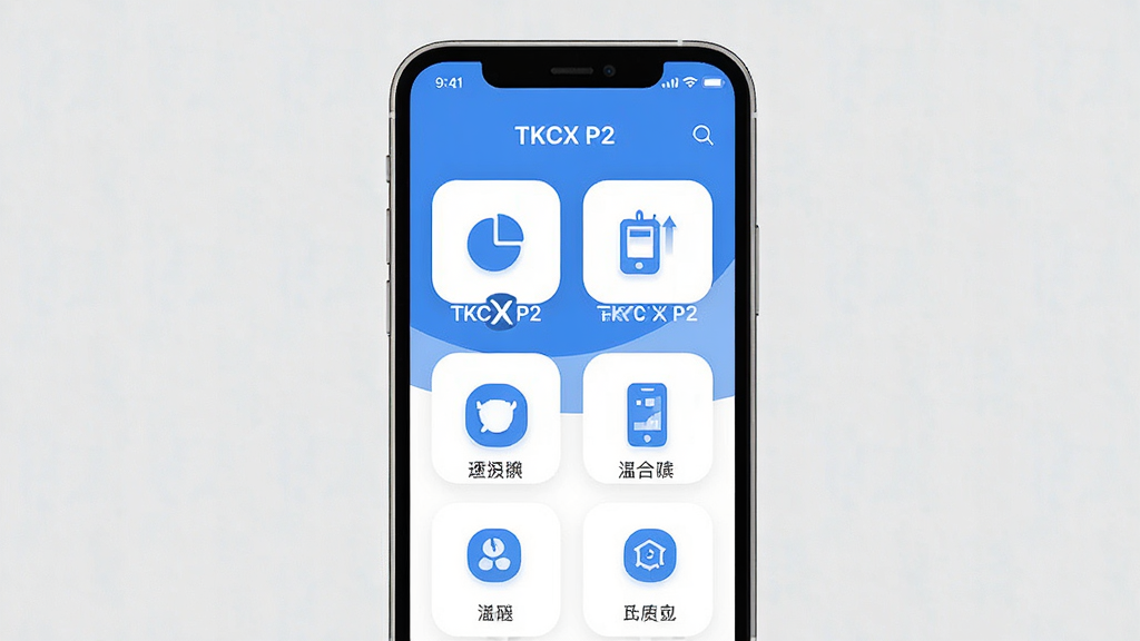 һ��չʾTKCX P2���������Ƶ�ͼƬ�������������ֻ���ĻչʾTKCX P2Ӧ����ҳ��������������ɫΪ����ͼ�������������ֱ�ǩ��ȷ�����ּ�����룬����ִ���ƽ��ϸ��Բ�󣬻��ʸɾ������޶���Ԫ��