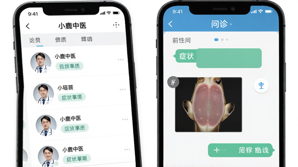 С¹��ҽ �������﹦�ܽ��棬�ֻ���Ļ����ʾҽ���б�������Ի����ڣ�һλ�û���������֢״�������ϴ���̦��Ƭ������Ϊ�ֻ����棬���������Ű����룬�����ҽ�Ʒ磬ϸ�ڰ���ҽ��ͷ������ʱ�ǩ�����ʸ���ɾ��޶���Ԫ��