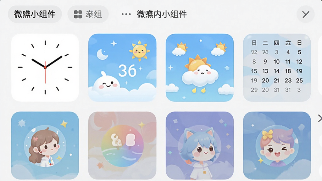 ΢С���Ӧ�������ѡ����棬չʾ���ַ���С�������ͼ�����������У���������ʱ�ӡ���ͨ������͸����������ʽ�����涥���з����ǩ�����岼������������������죬ϸ�ھ��£����ʸɾ��޶���Ԫ�أ������б�ע��΢С�����