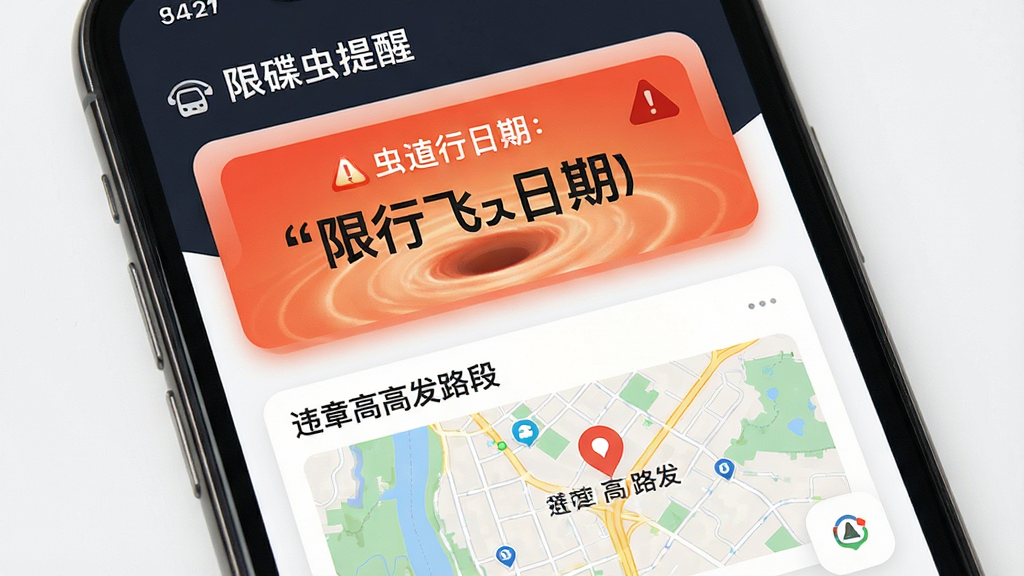 һ�š��ɵ��涴��App����Υ�����ѹ��ܵĽ����ͼ�������������ֻ���Ļ����Ļ����ʾ��Ŀ������������ʾ��Υ�¸߷�·�ε�ͼ��ǣ����ֲ��ÿ�Ƭʽ��ƣ����ʾ��ǿ��ϸ�����������ʸɾ��޶���Ԫ�ء�