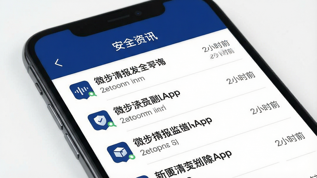 һ��չʾ΢���鱨App��ȫ��Ѷ�б�ҳ����ֻ�����ͼ����Ļ����ʾ������Ѷ���⣬ÿ�����������Сͼ�꣬�Ҳ��з���ʱ�䣬�����С���ȫ��Ѷ���ĸ��֣�������ɫ�������Ͱ�ɫΪ���������ˬ�����ʸɾ��޶���Ԫ��