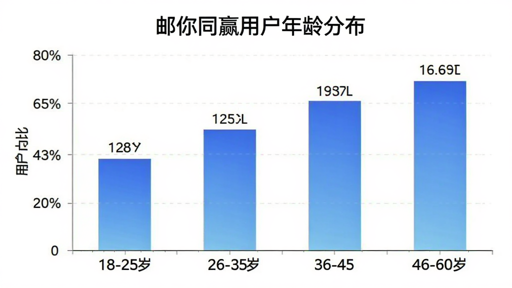 一张柱状图展示