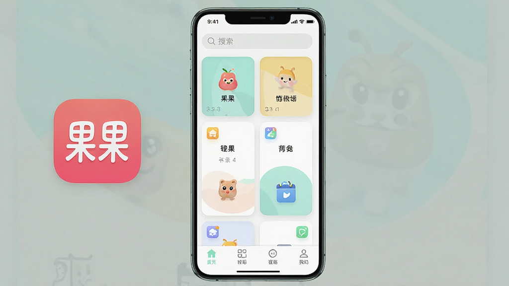 一张手机应用主界面截图,画面居中显示一款名为