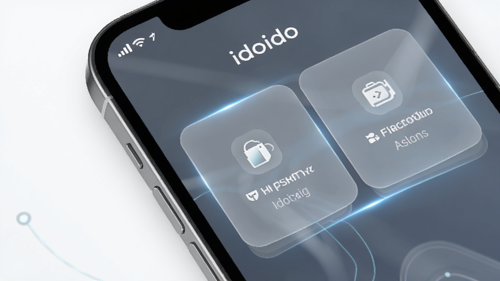 idoido������������չʾ���������ֻ���Ļ��д����Ļ����ʾidoido�����棬����Ϊ����״̬�����м书�ܿ�Ƭ���Ű��࣬�������ˬ�ĿƼ��У�ϸ���ϴ���΢��Ч�������������������ʸɾ����޶���Ԫ��