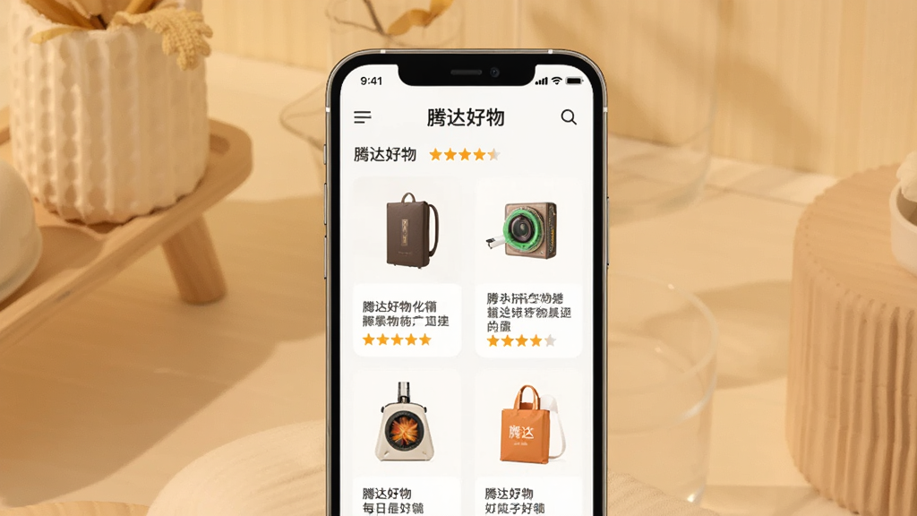 һ��չʾ�ڴ����ÿ���Ƽ�ҳ���ͼƬ���������ֻ���Ļ��ʾ�ڴ����ľ�ѡ�����б���ÿ����Ʒ��Ƭ���������Ĳ�Ʒͼ��������������֣���������͵�ůɫ�����������룬������£����ʸɾ��޶���Ԫ�أ�ͼƬ�д��������ڴ����