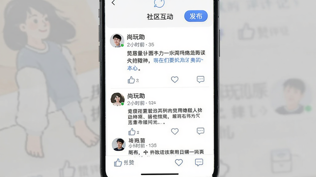 �������� ������������ͼ���ֻ���Ļ��ʾ�����б���ÿ�����Ӱ����û�ͷ���ǳơ�����ʱ����������ݣ��ײ��е�������ͼ�꣬�����з�����ť������������ˬ�����������ɶ������ʸɾ��޶���Ԫ��