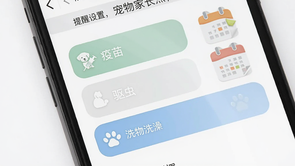 һ���ֻ���Ļչʾ����ҳ�App���������ý��棬�����������硢���桢ϴ���ѡ��Ա�������ͼ�꣬�����Ǹɾ��İ�ɫ�����������������ʵ�ã����ʸɾ��޶���Ԫ�أ�ͼƬ�д��С�����ҳ�������
