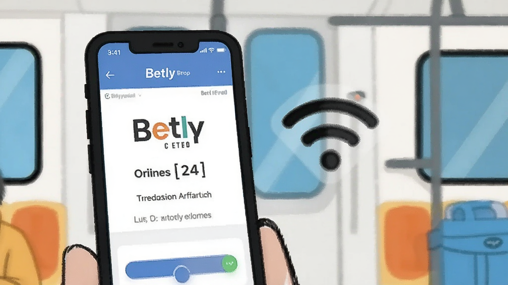 һ�Ų廭����ͼƬ��չʾ Betly ���� ������״̬����Ȼ����ʹ�ã�������һ���ֻ���ʾ Betly ���� ���棬�Ա���һ���Ͽ���WiFiͼ�꣬�����ǵ������᳡��������࿨ͨ��ɫ�����죬���ʸɾ����޶���Ԫ�ء�