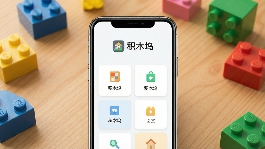 һ��չʾ��ľ�������������ͼƬ�������������ֻ���Ļ����Ļ����ʾ��ľ���LOGO�ͼ��Ŀ�Ƭʽ���ܲ��֣���������ܰ��ľ�����棬������ɢ���ż����ɫ��ľ��ߣ�������¼�Լ��ϸ�ڷḻ�����ʸɾ��޶���Ԫ�أ�ͼƬ������Ϊ����ľ�롱