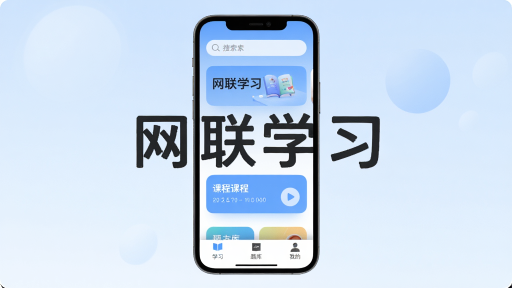 ����ѧϰApp������ȫòչʾ���ֻ���Ļ������ʾ����ѧϰ�ĸ����ֱ��⣬�����ǵ���ɫ���䣬���沼�ּ�࣬�������������м��ǿγ̿�Ƭ�Ͳ��Ű�ť���ײ���ѧϰ����⡢�ҵ�������ǩ��������ִ���ƽ����ϸ��Բ�󣬻��ʸɾ��������޶���Ԫ��